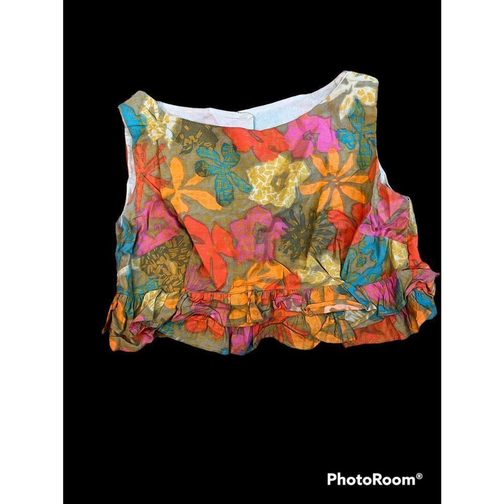 Vintage floral blouse